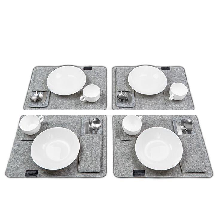 Набор для сервировки стола на 4 персоны Черный (A-028328) - фото 4 Набор для сервировки стола на 4 персоны Черный (A-028328) - фото 4