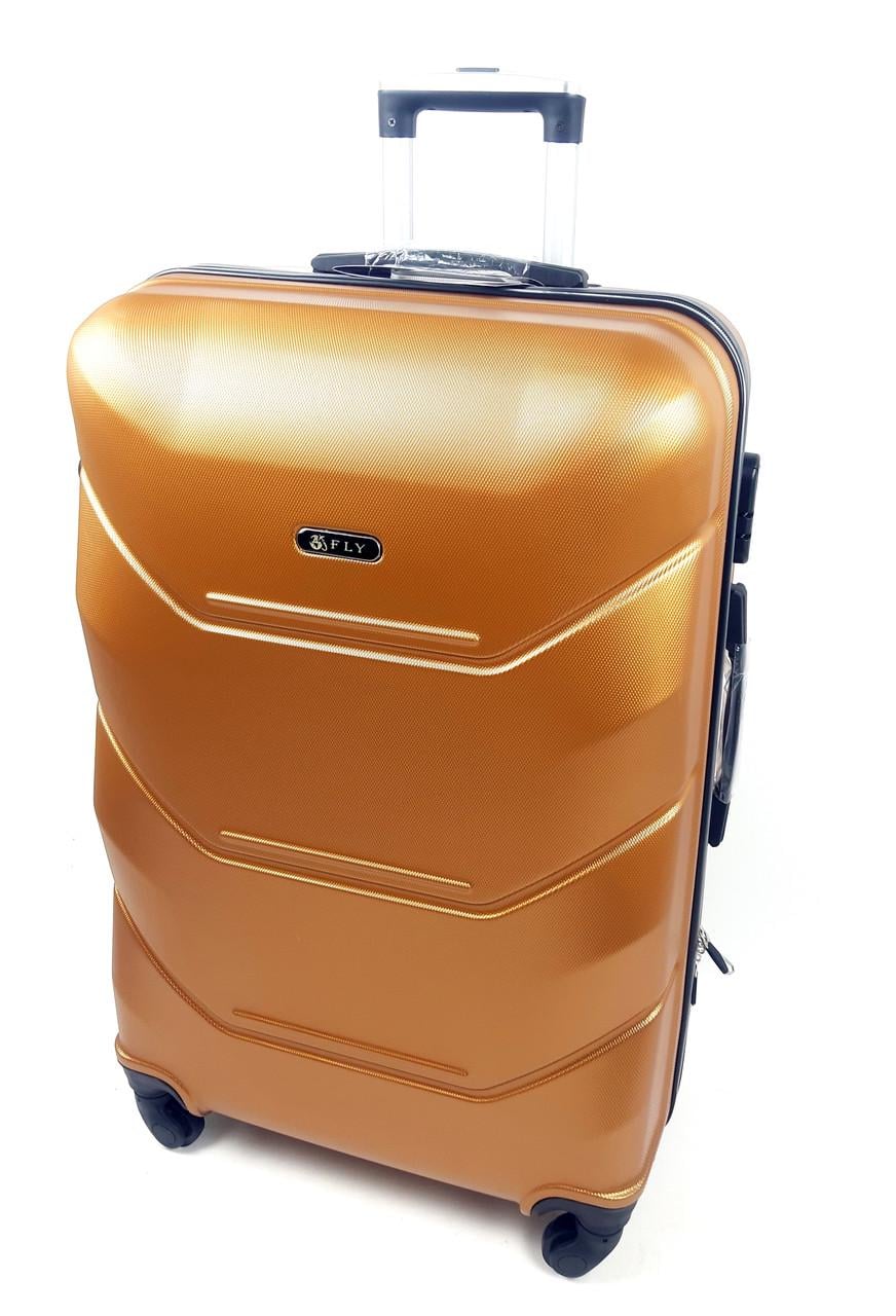 Валіза на 4-х колесах Fly 75x49x30 см 96 л Бронзовий (1208-3).
