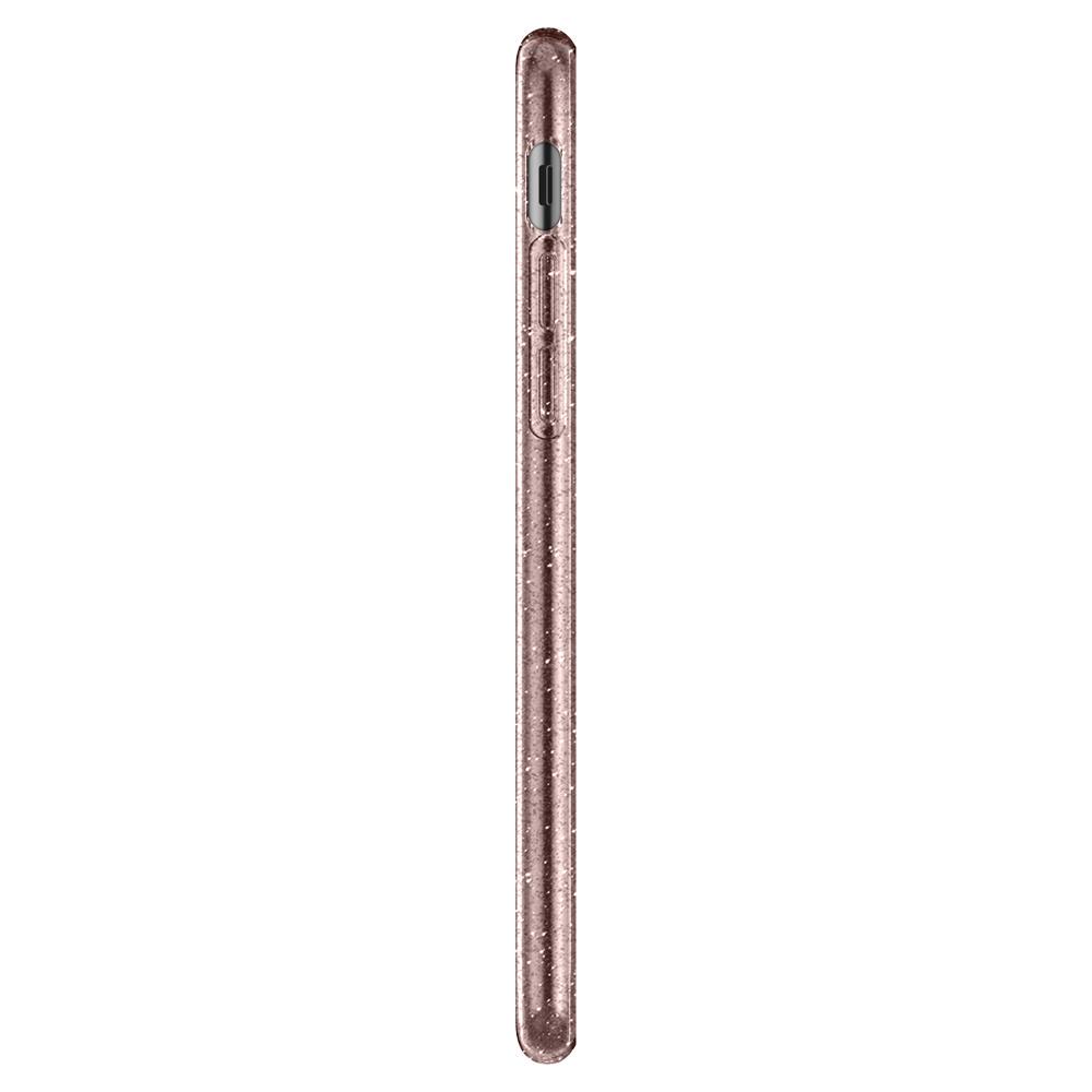 Чохол прозорий з блискітками Spigen Liquid Crystal Glitter 042CS21419 для Iphone 7/8/SE 2/3 2020/2022 (4.7") Rose Quartz - фото 7