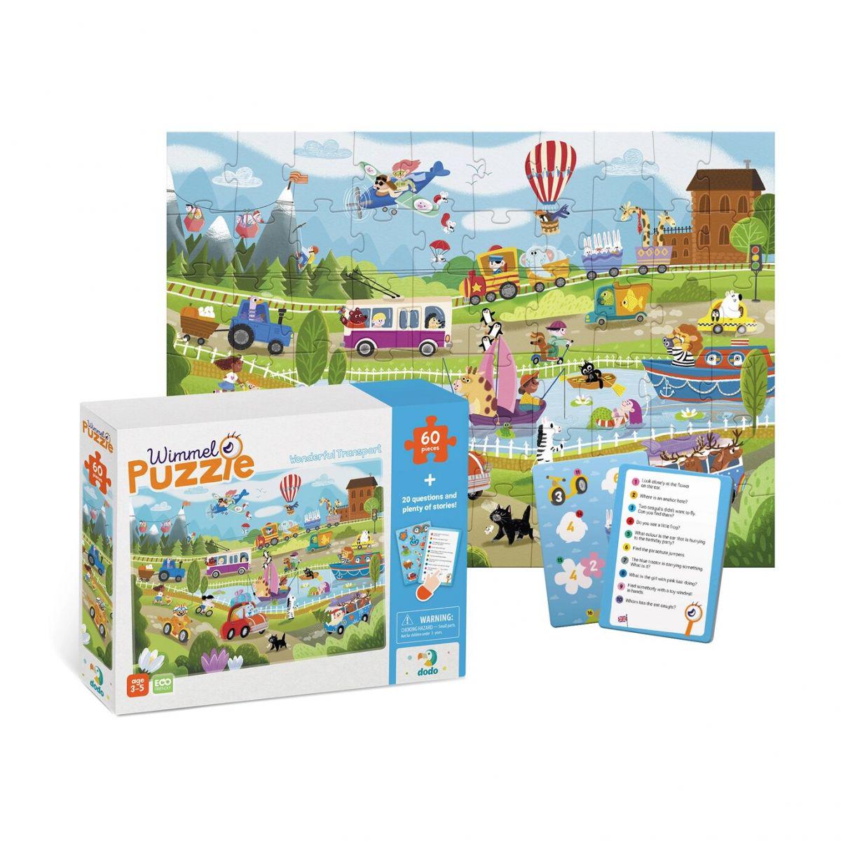 Пазлы Чудо-транспорт 60 эл. (216163) Пазлы Чудо-транспорт 60 эл. (216163)