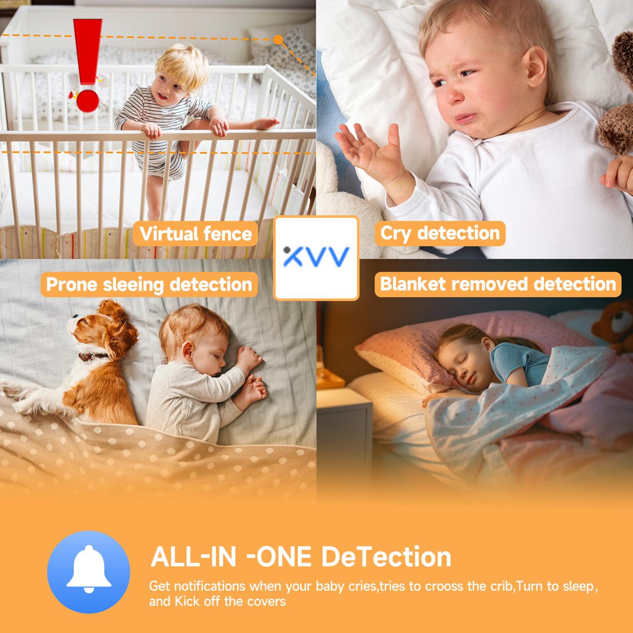 Відеоняня Xiaovv Q2BM на прищепці Блакитний (28780644) - фото 14 Відеоняня Xiaovv Q2BM на прищепці Блакитний (28780644) - фото 14