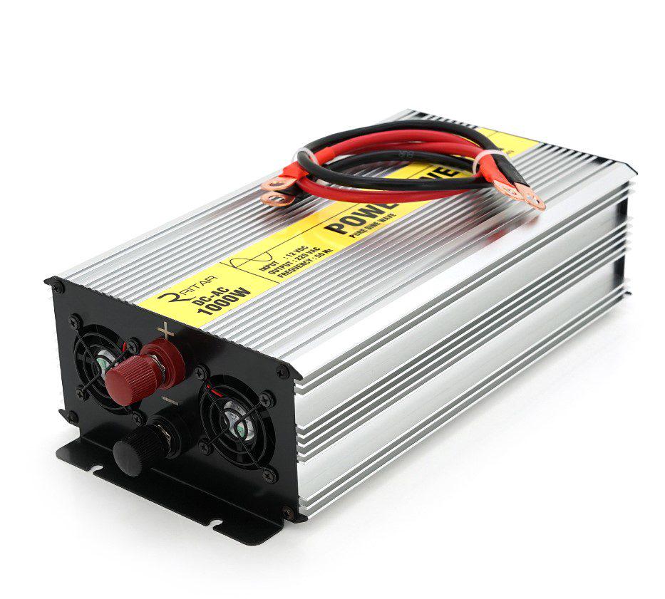 Инвертор напряжения RITAR RSC1000 12/220V с правильной синусоидой 1000Вт (56766) - фото 2 Инвертор напряжения RITAR RSC1000 12/220V с правильной синусоидой 1000Вт (56766) - фото 2