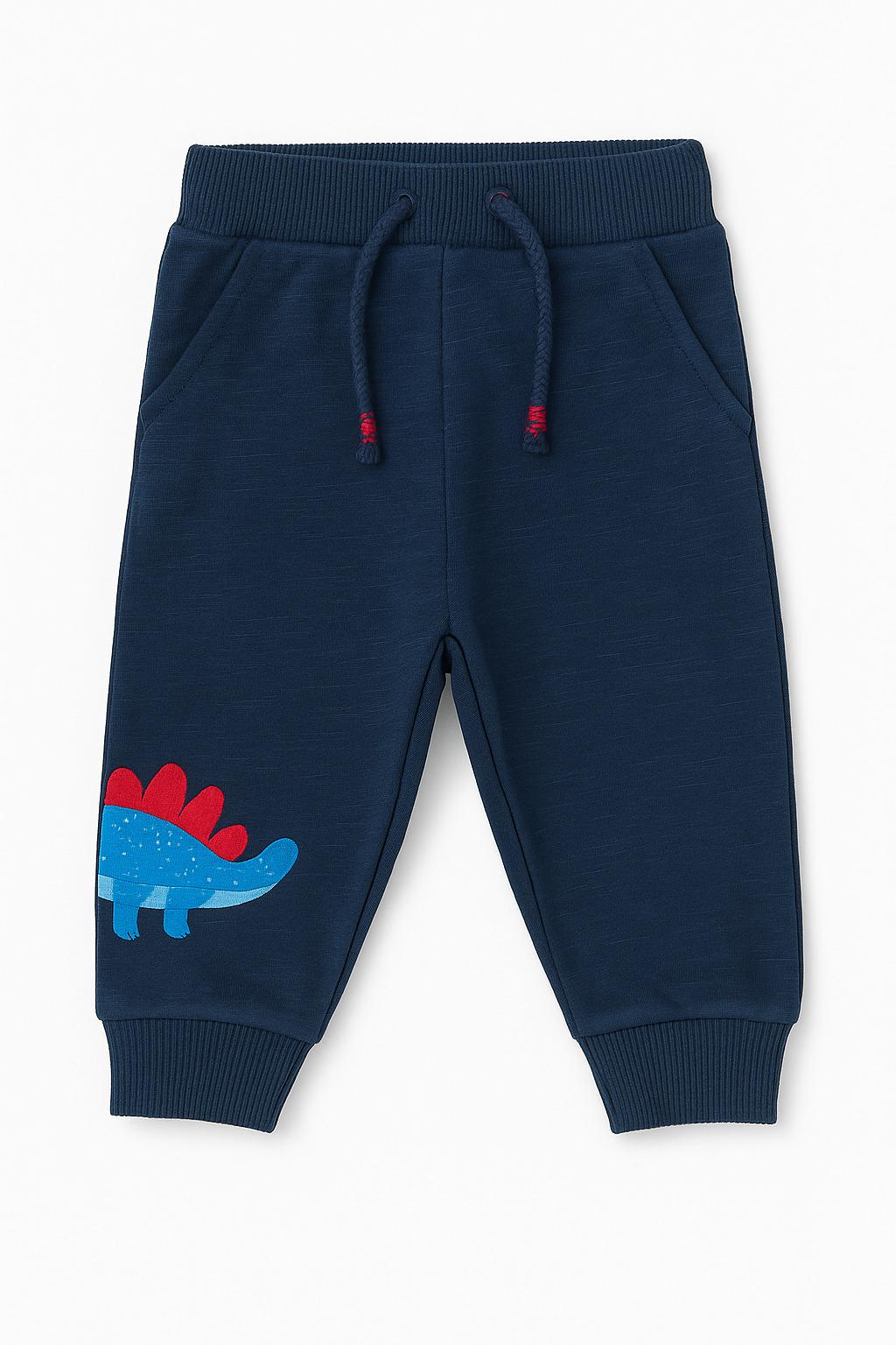 Штаны детские PRIMARK 847523 Динозавр 68 см Темно-Синий (3331109411781)