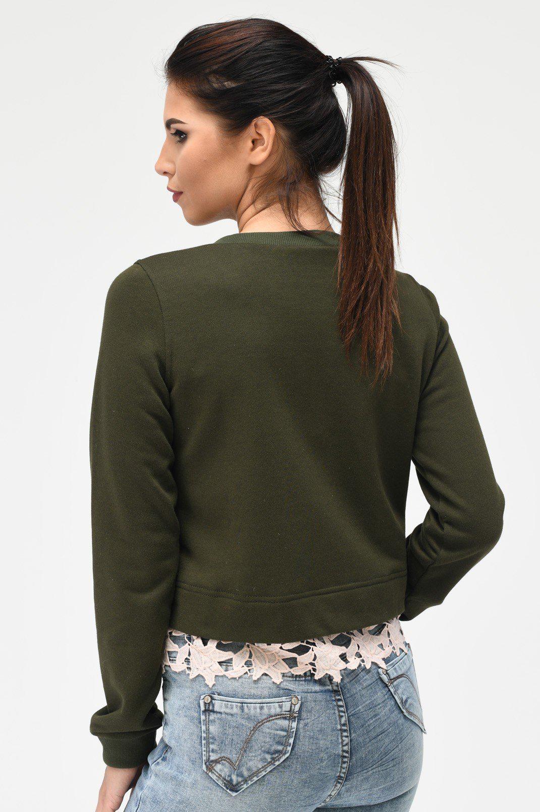 Свитшот Carica -SV-7569-1 L Хаки (2000002151999) - фото 4 Свитшот Carica -SV-7569-1 L Хаки (2000002151999) - фото 4