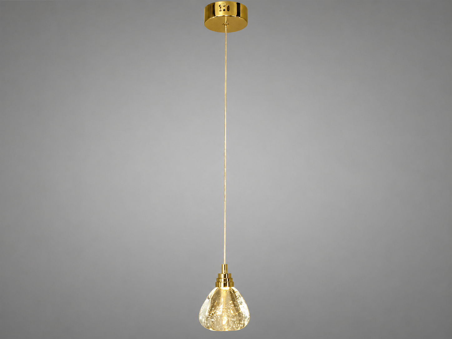 Подвесной светильник Diasha LED 4W Золотой (J2580-1L G)