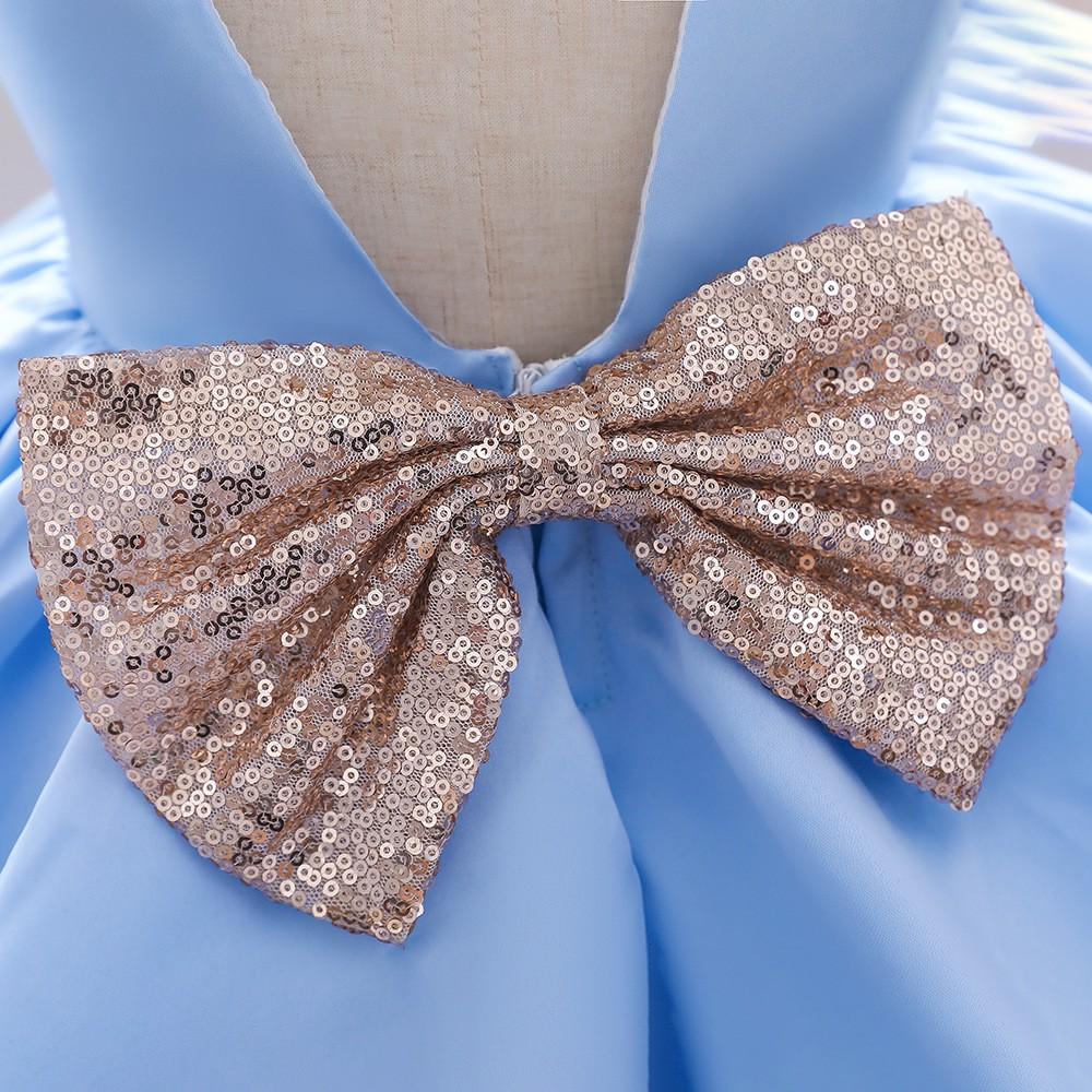 Платье праздничное 80 см Голубой (23992027) - фото 3 Платье праздничное 80 см Голубой (23992027) - фото 3