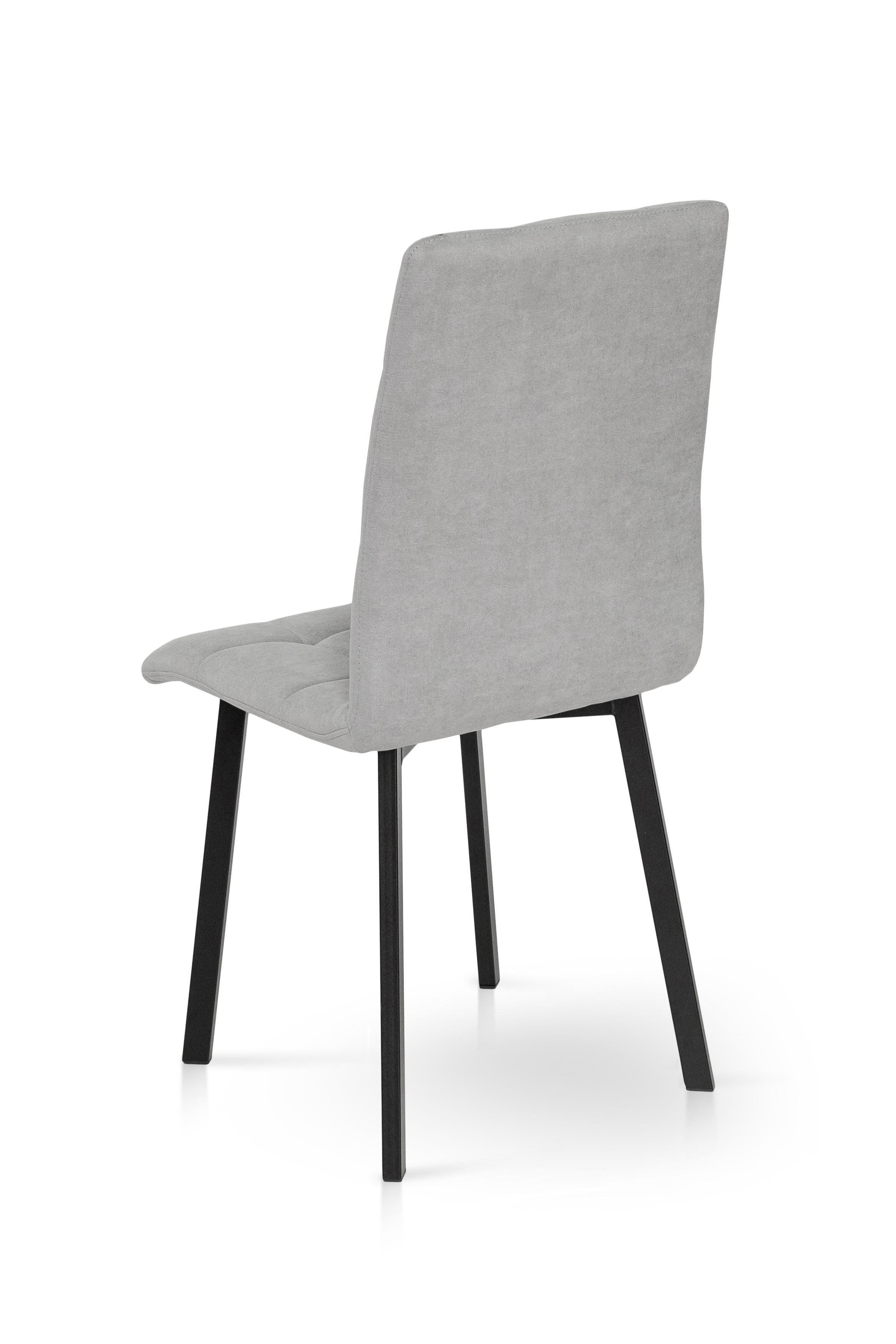 Стілець для кухні та вітальні Фіджи Трініті 450х960х530 мм Чорний/Світло-сірий (GAА0056037) - фото 4 Стілець для кухні та вітальні Фіджи Трініті 450х960х530 мм Чорний/Світло-сірий (GAА0056037) - фото 4