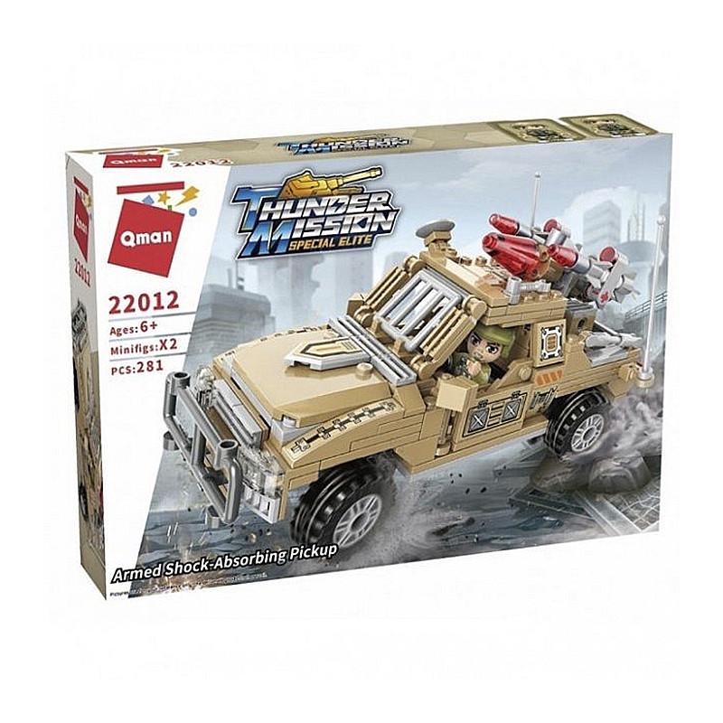 Конструктор Qman військовий ракетний пікап (22012)