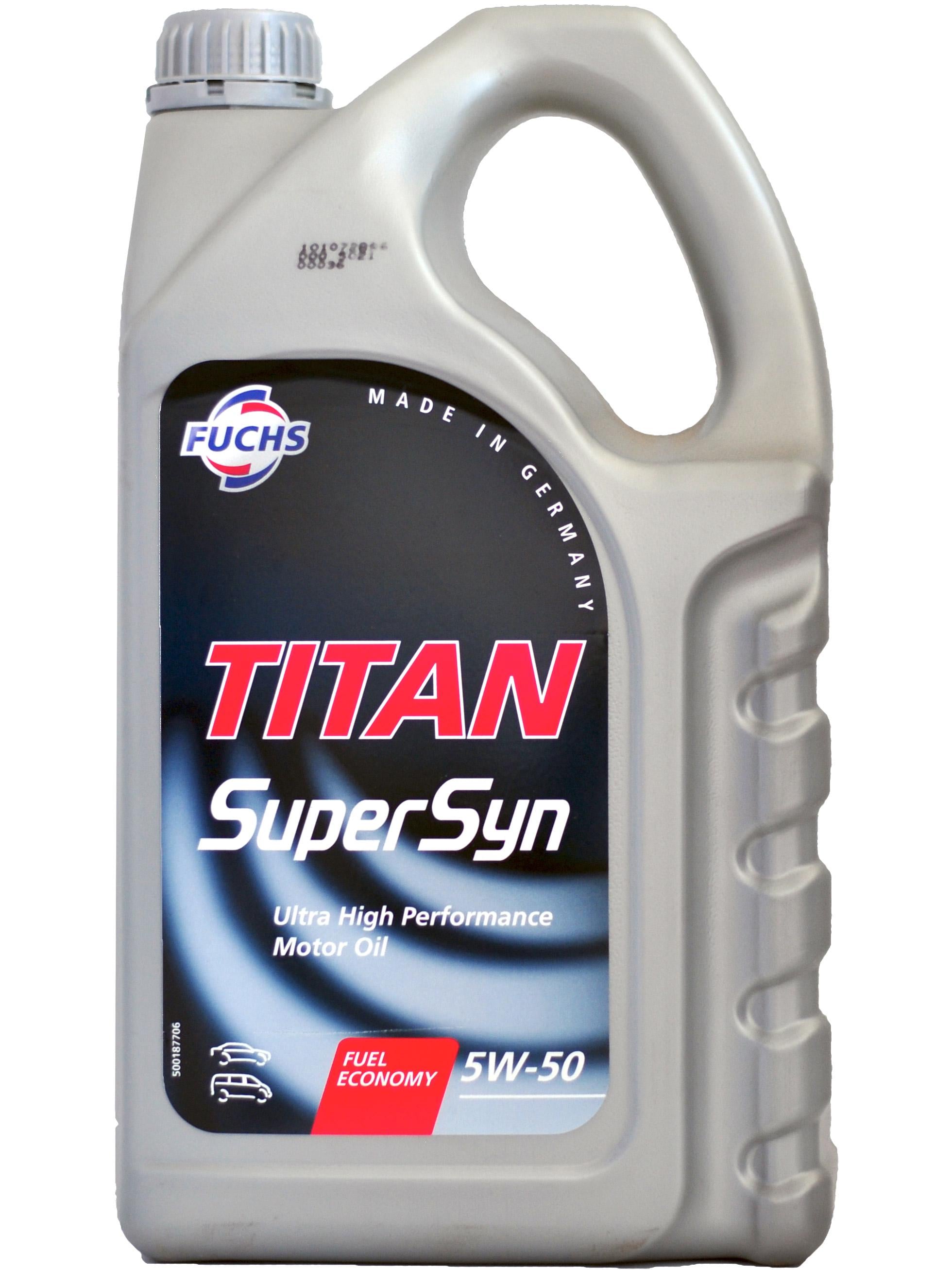 Моторное масло Titan SuperSyn 5W-50 5 л Моторное масло Titan SuperSyn 5W-50 5 л
