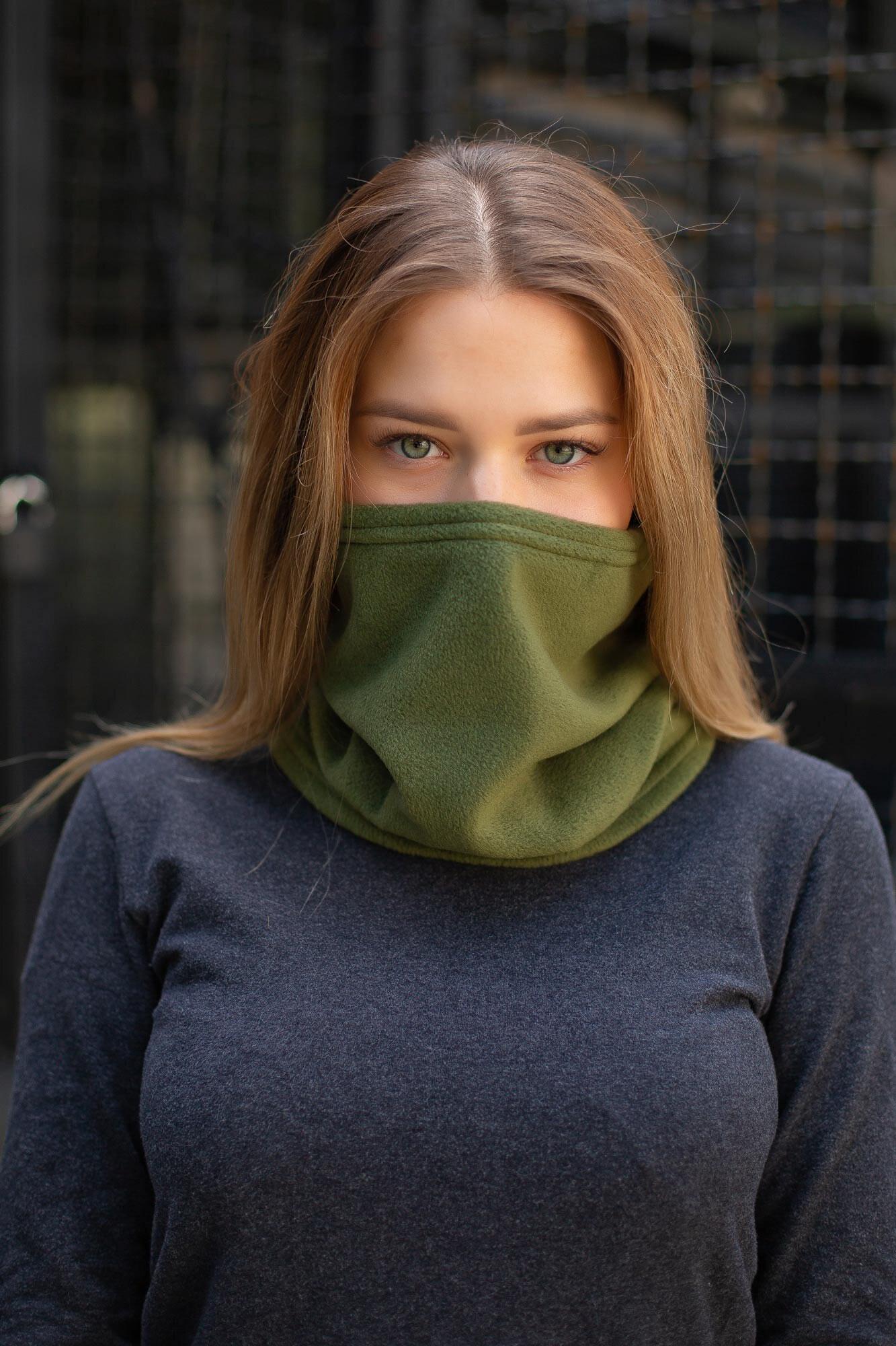 Шарф-бафф Without woman Хаки (8042656)