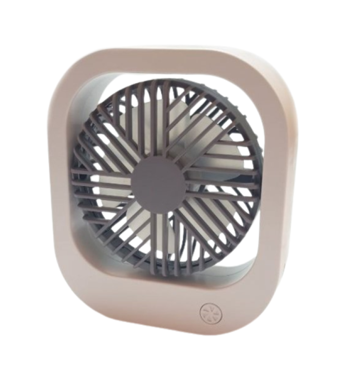 Вентилятор портативний акумуляторний mini fan SQ2177 Білий (bb4f0311)