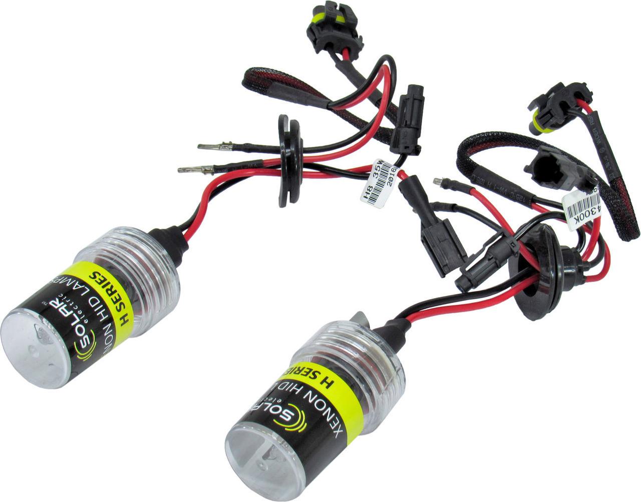 Лампочка ксеноновая Solar H8 PGJ19-1 85V-35 Вт 4300K 2 шт. (1840)