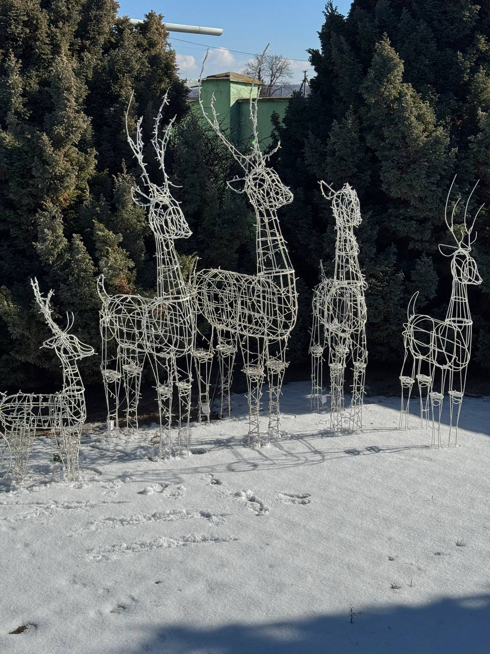 Фігура новорічна Світлодіодний олень 1,8 м (Ol18) - фото 6