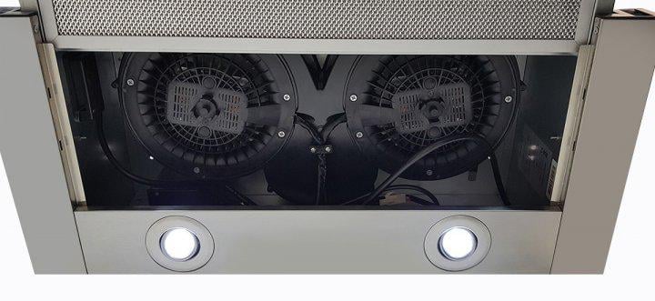 Витяжка Sweet Air Tornado 60 CSM 1000 м3 LED SS 2 мотора + гофротруба - фото 7 Витяжка Sweet Air Tornado 60 CSM 1000 м3 LED SS 2 мотора + гофротруба - фото 7