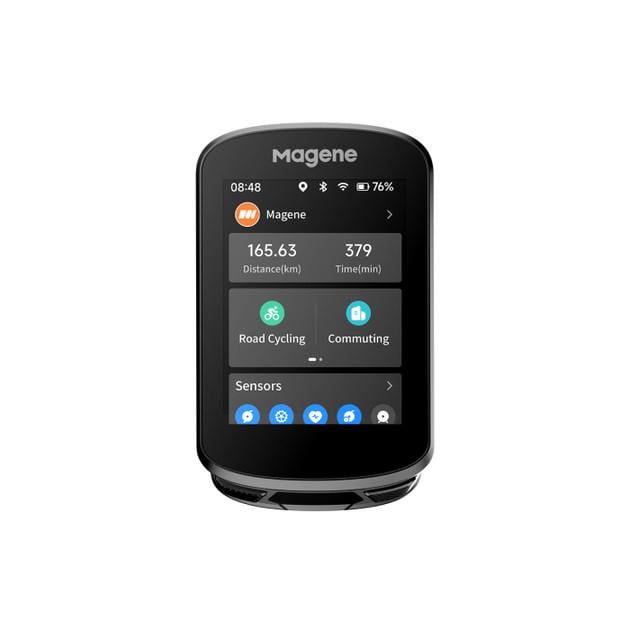 Велокомпьютер Magene C506 с цветным дисплеем сенсором GPS навигацией и Strava-синхронизацией