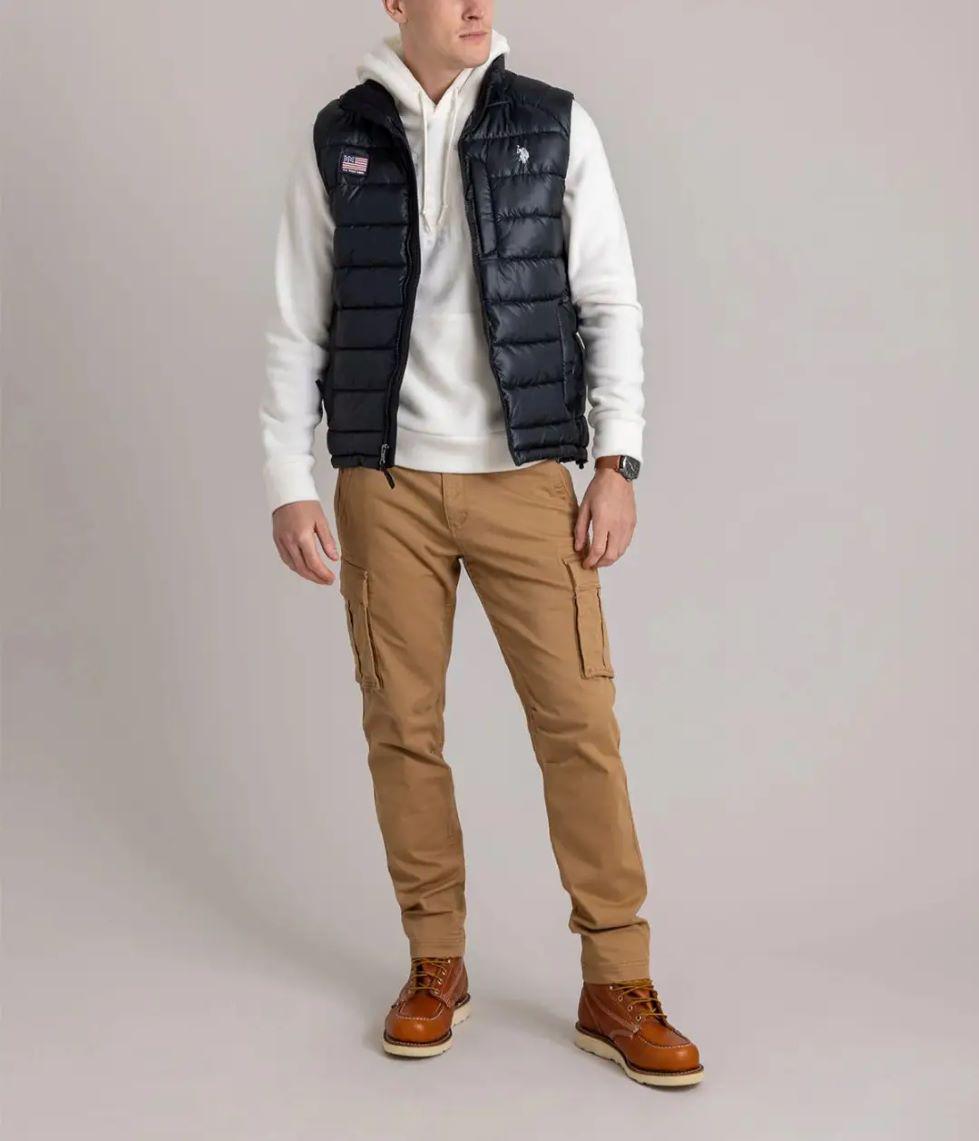 Жилет чоловічий U.S.POLO ASSN XXL Чорний (109818-PC00B) - фото 2 Жилет чоловічий U.S.POLO ASSN XXL Чорний (109818-PC00B) - фото 2