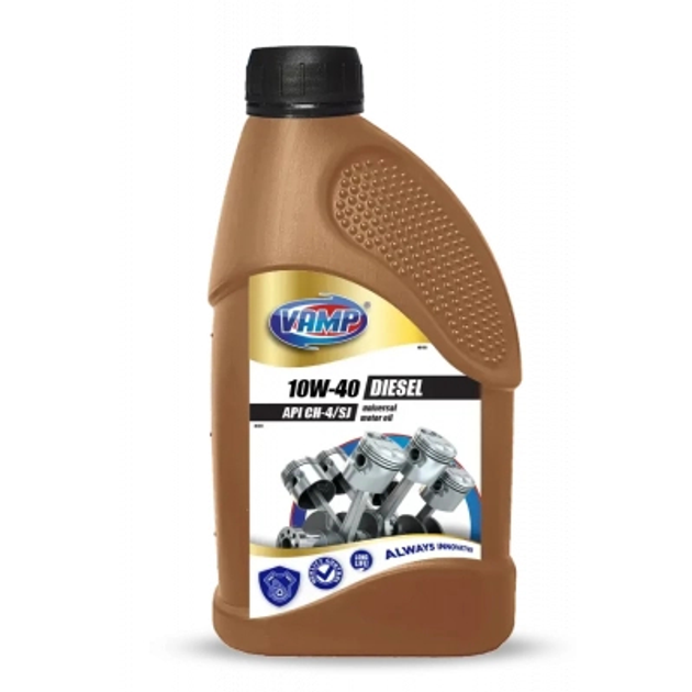 Моторное масло автомобильное VAMP 10W-40 DIESEL 1 л 11505 (207314) - фото 1 Моторное масло автомобильное VAMP 10W-40 DIESEL 1 л 11505 (207314) - фото 1