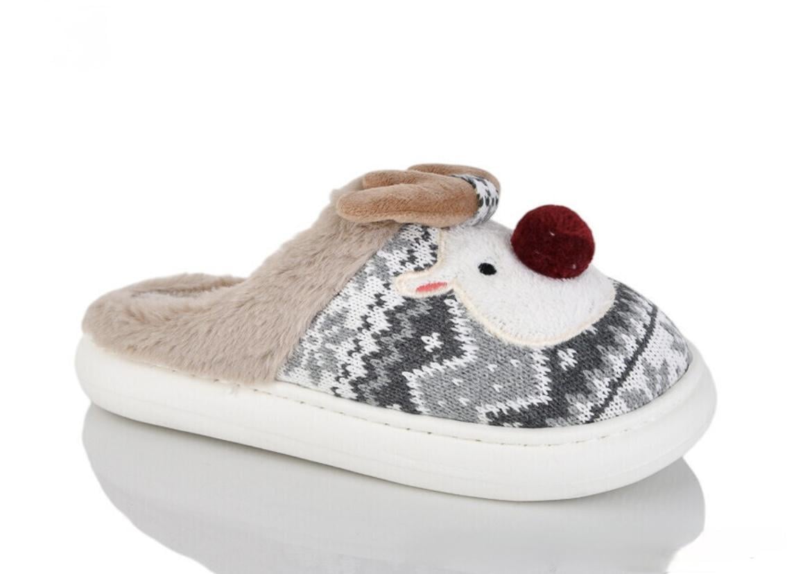 Домашние тапочки warm story Олени вышивка р. 36-37 Серый (0057) - фото 2 Домашние тапочки warm story Олени вышивка р. 36-37 Серый (0057) - фото 2