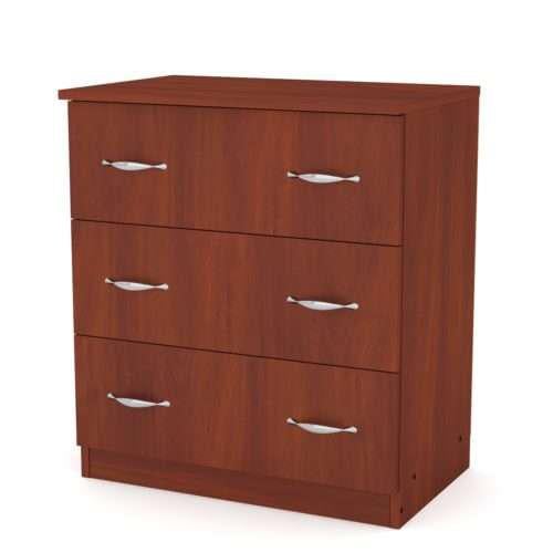 Комод Компаніт 3А з 3 висувними ящиками для білизни та речей 61x69x39 см Яблуня