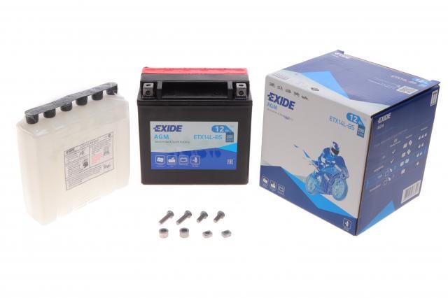 Акумулятор EXIDE ETX14L-BS