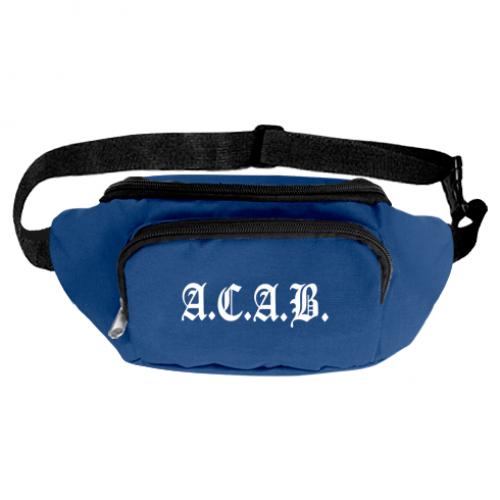 Поясная сумка-бананка A.C.A.B Темно-синий (7198364-8-36805) Поясная сумка-бананка A.C.A.B Темно-синий (7198364-8-36805)