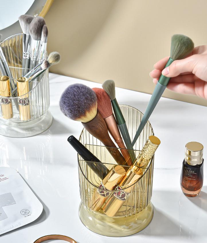 Органайзер для косметики 14455 15,8х11 см Золотистий (4818436) - фото 2 Органайзер для косметики 14455 15,8х11 см Золотистий (4818436) - фото 2