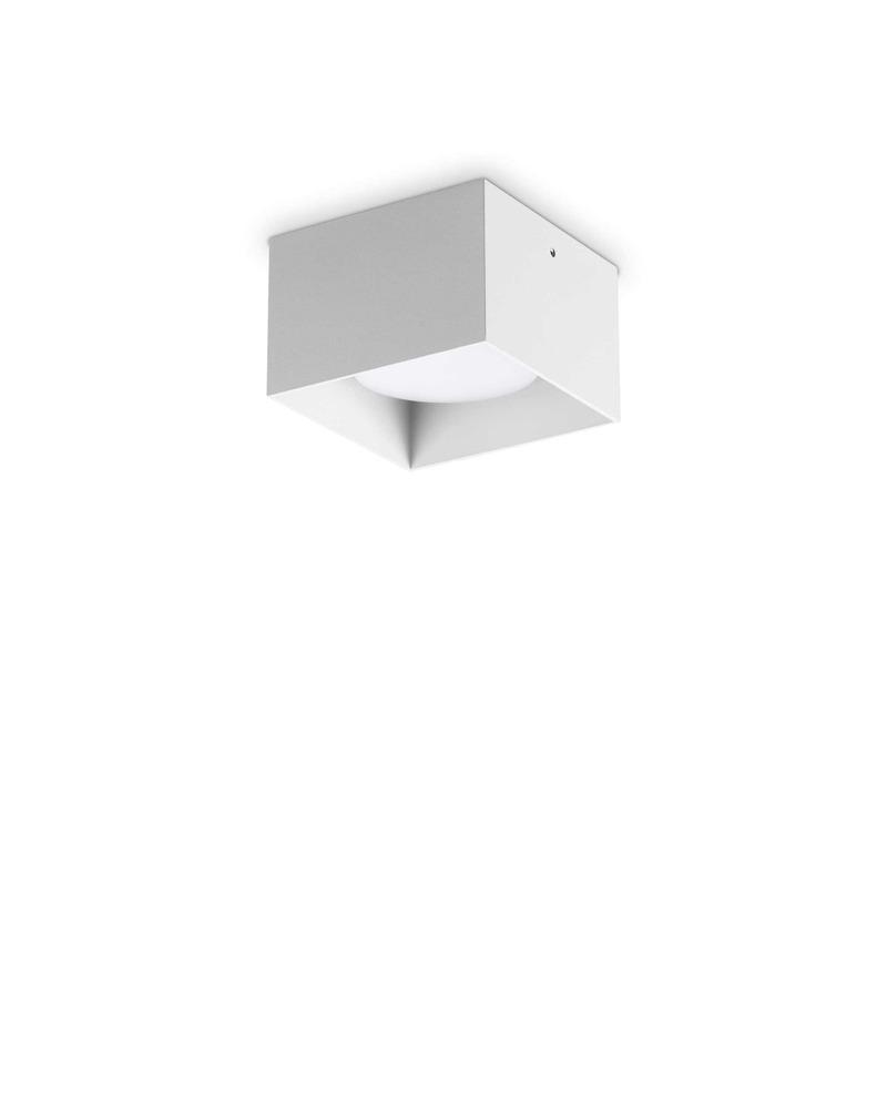 Точковий світильник Ideal Lux 317489 Spike pl1 square GX53 1x15 W IP20 Wh (317489-Ideal) - фото 1