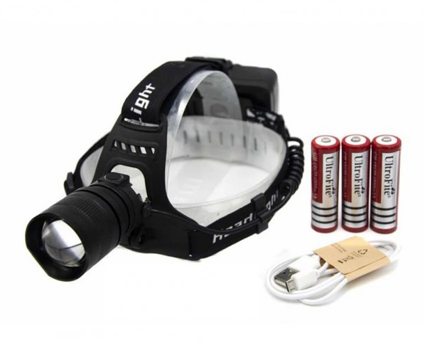 Фонарь налобный аккумуляторный P53-XHP50 LED Фонарь налобный аккумуляторный P53-XHP50 LED