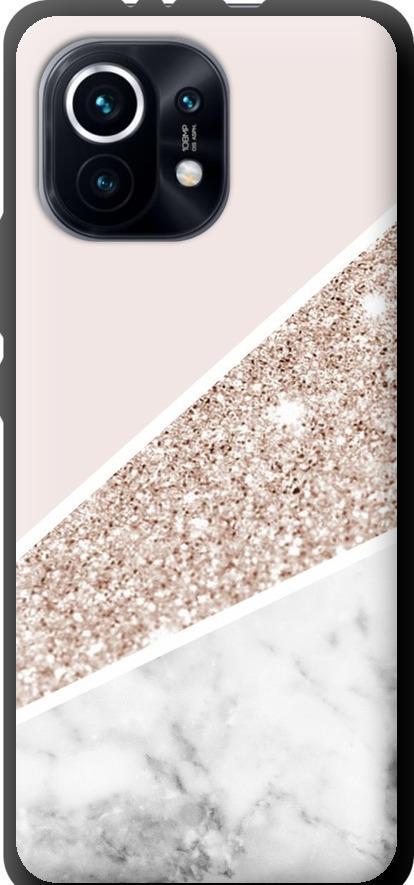 Чехол на Xiaomi Mi 11 Пастельный мрамор (4342b-2253-42517)