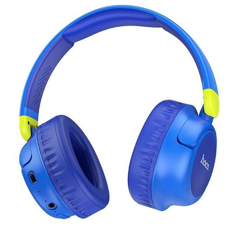 Наушники накладные беспроводные Hoco W43 Adventure Blue (00000067592_2)