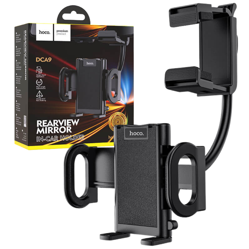 Держатель для телефона в машину Hoco на зеркало заднего вида (DCA9)