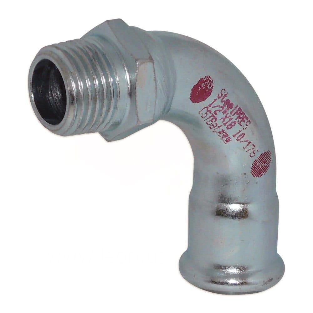 Пресс-угол Raccorderie Metalliche Steelpres 15x1/2" С оцинкованный (397102015) Пресс-угол Raccorderie Metalliche Steelpres 15x1/2" С оцинкованный (397102015)