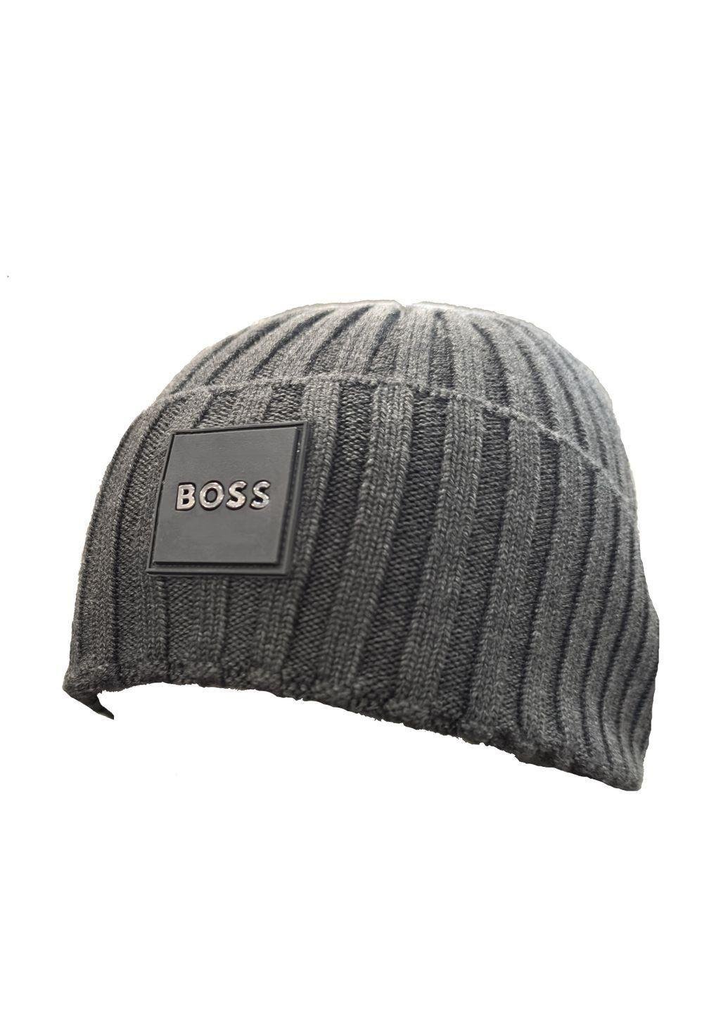 Шапка мужская BOSS Hats Baret HB-1663 Antracite (30249794)