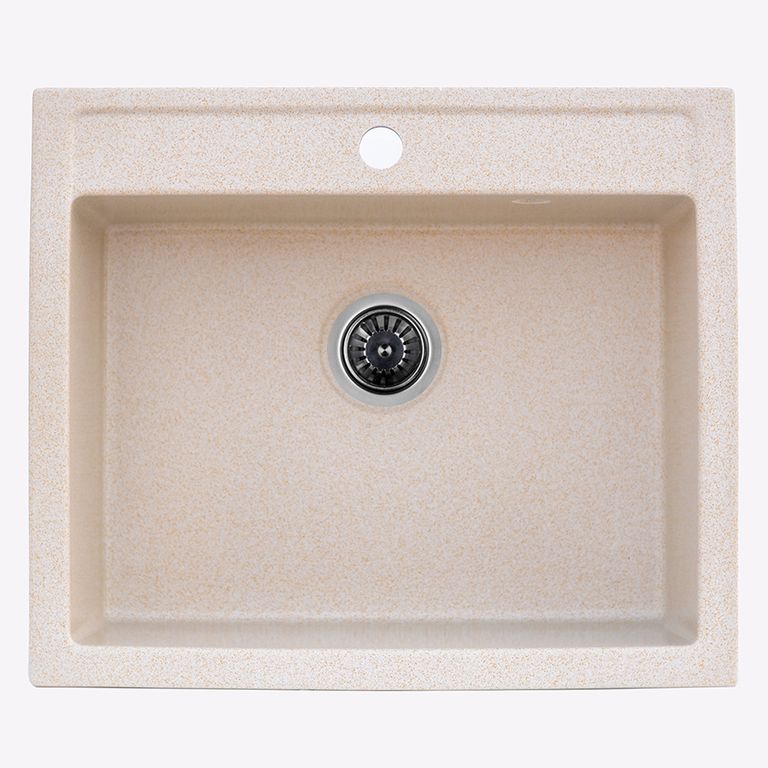 Мойка кухонная Platinum Irena 5850S Песок (353181)