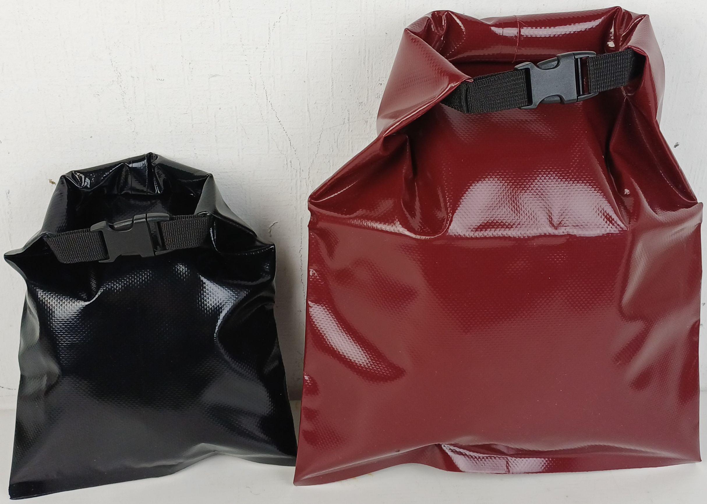 Комплект з двох гермомішків Crane 5 л/2 л Бордовий/Чорний (4061461922122) - фото 2