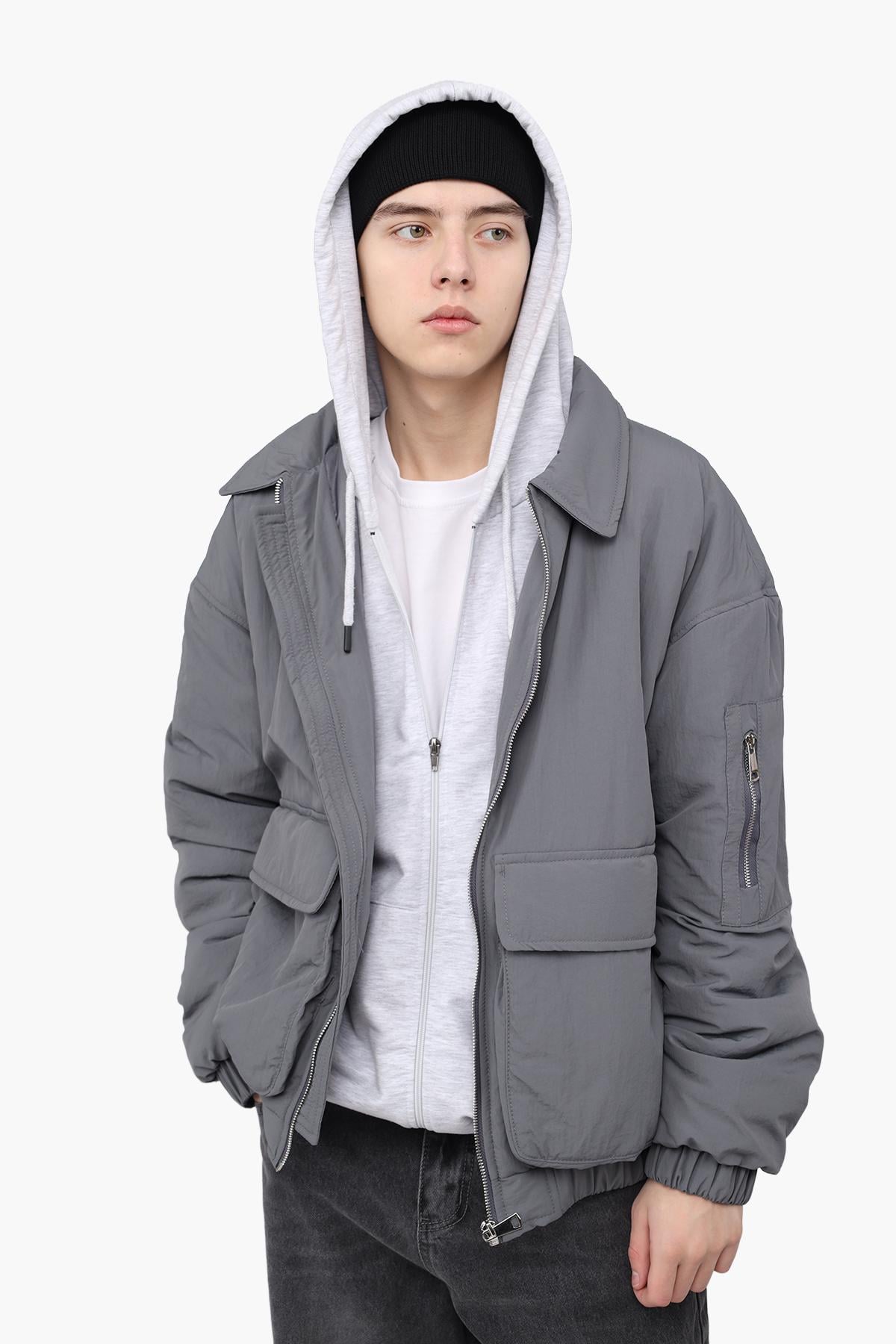 Куртка мужская ЦБ-00291112 р. 44 Серый