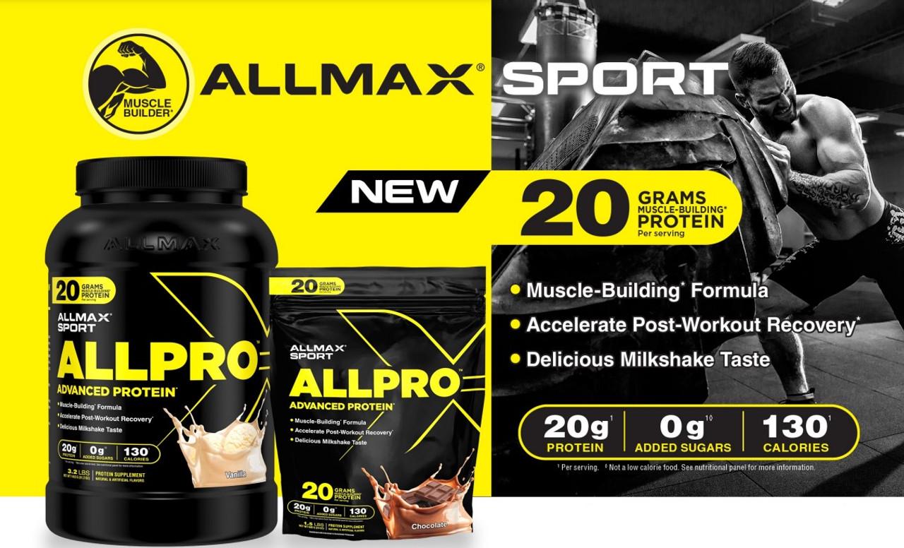 Протеїн Allmax Nutrition Allpro Advanced Protein vanilla 1453 г (00000037968) - фото 2