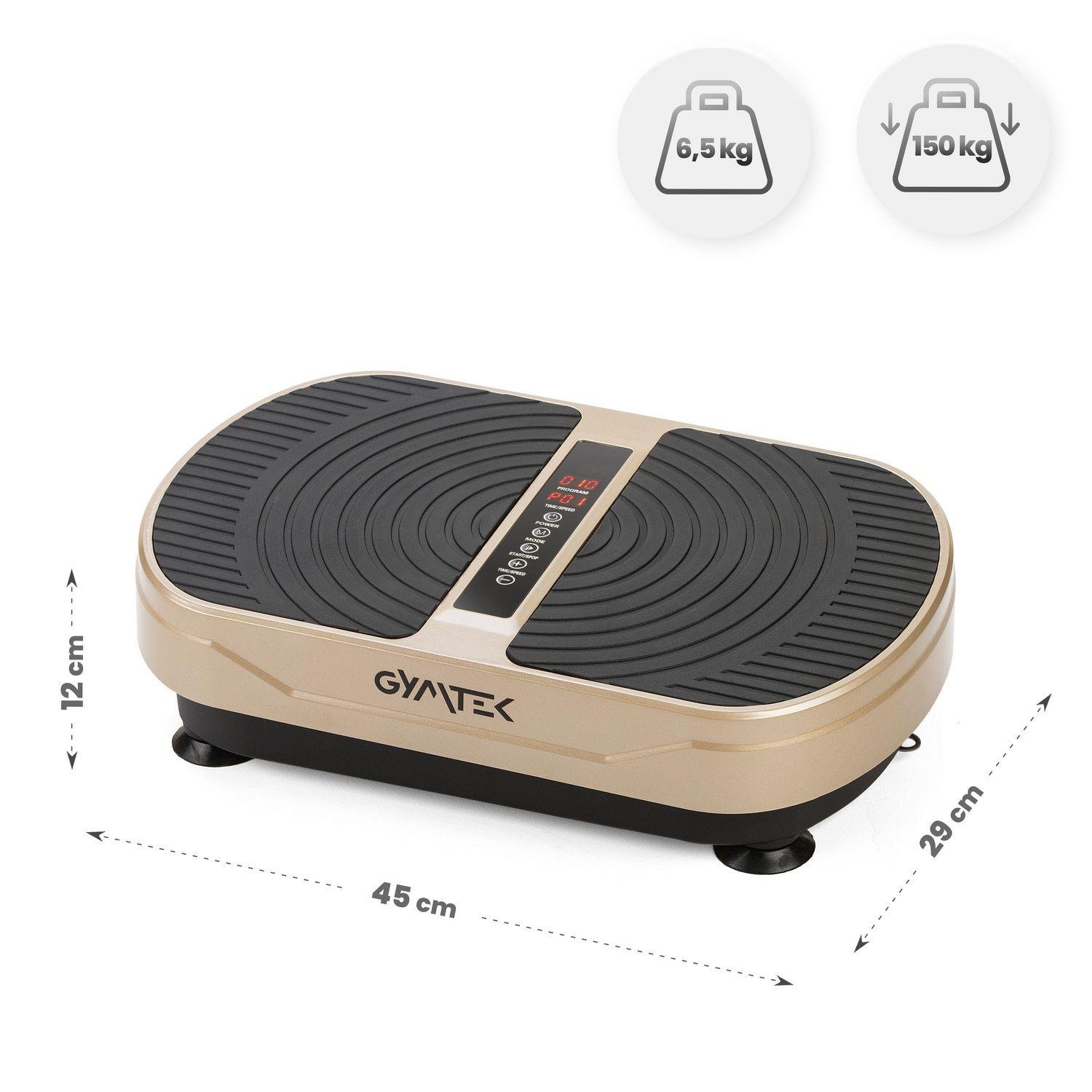 Вібраційна платформа Gymtek XP300 Золотистий (30477495) - фото 18 Вібраційна платформа Gymtek XP300 Золотистий (30477495) - фото 18