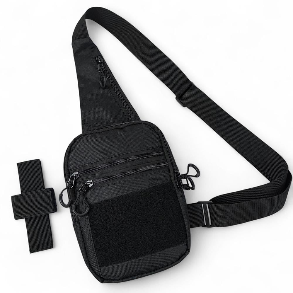Сумка тактична чоловіча з кобурою Cordura 1000D 6 кишень Чорний (13351647)