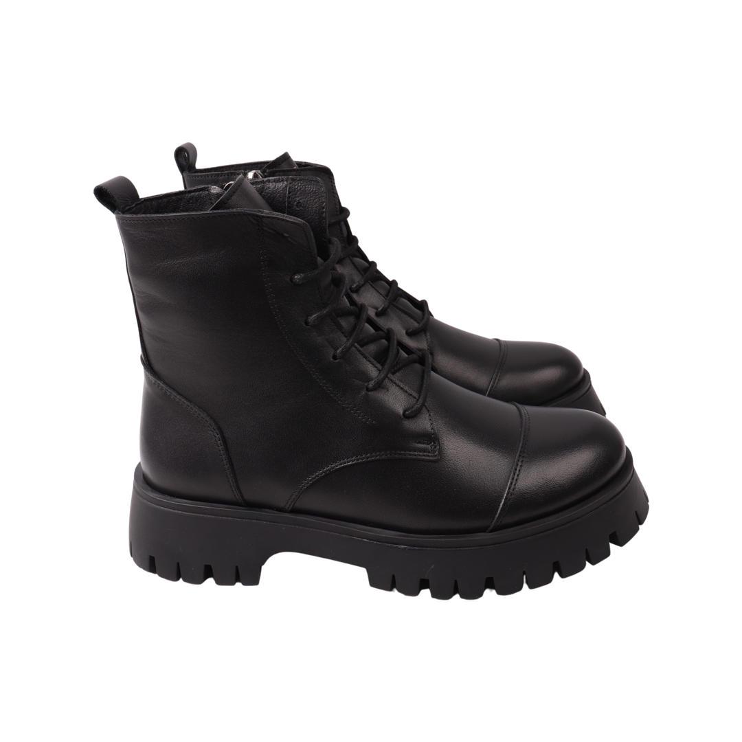 Ботинки женские Gossi из кожи р. 40 Черный (90-21DHC)