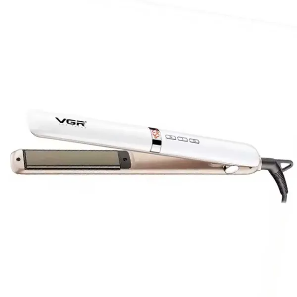 Выпрямитель для волос VGR V-522 с керамическими плавающими пластинами Белый (29885436)