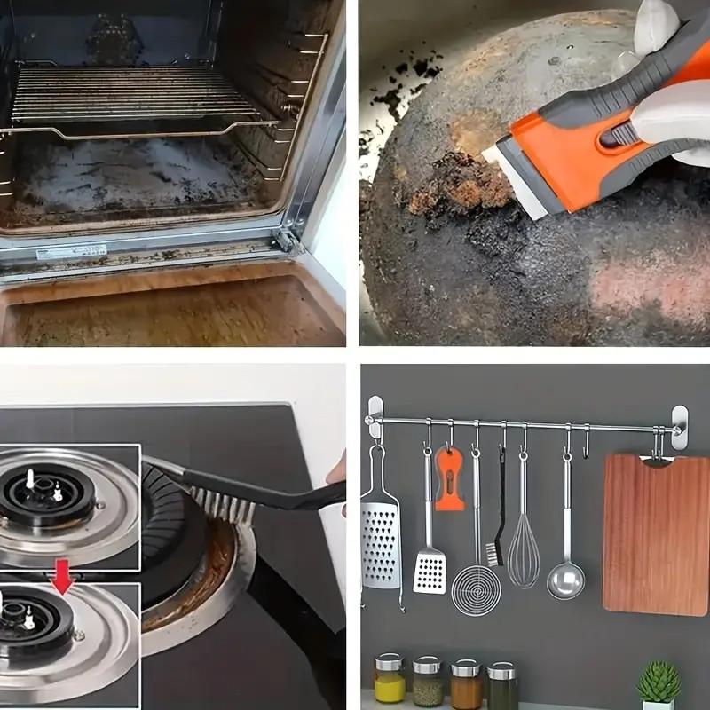 Скребок для чистки нагару стеклокерамических плит с 10 лезвиями - фото 2 Скребок для чистки нагару стеклокерамических плит с 10 лезвиями - фото 2