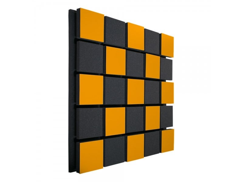 Акустическая панель Ecosound Tetras Acoustic Wood 50 мм 50х50 см Orange
