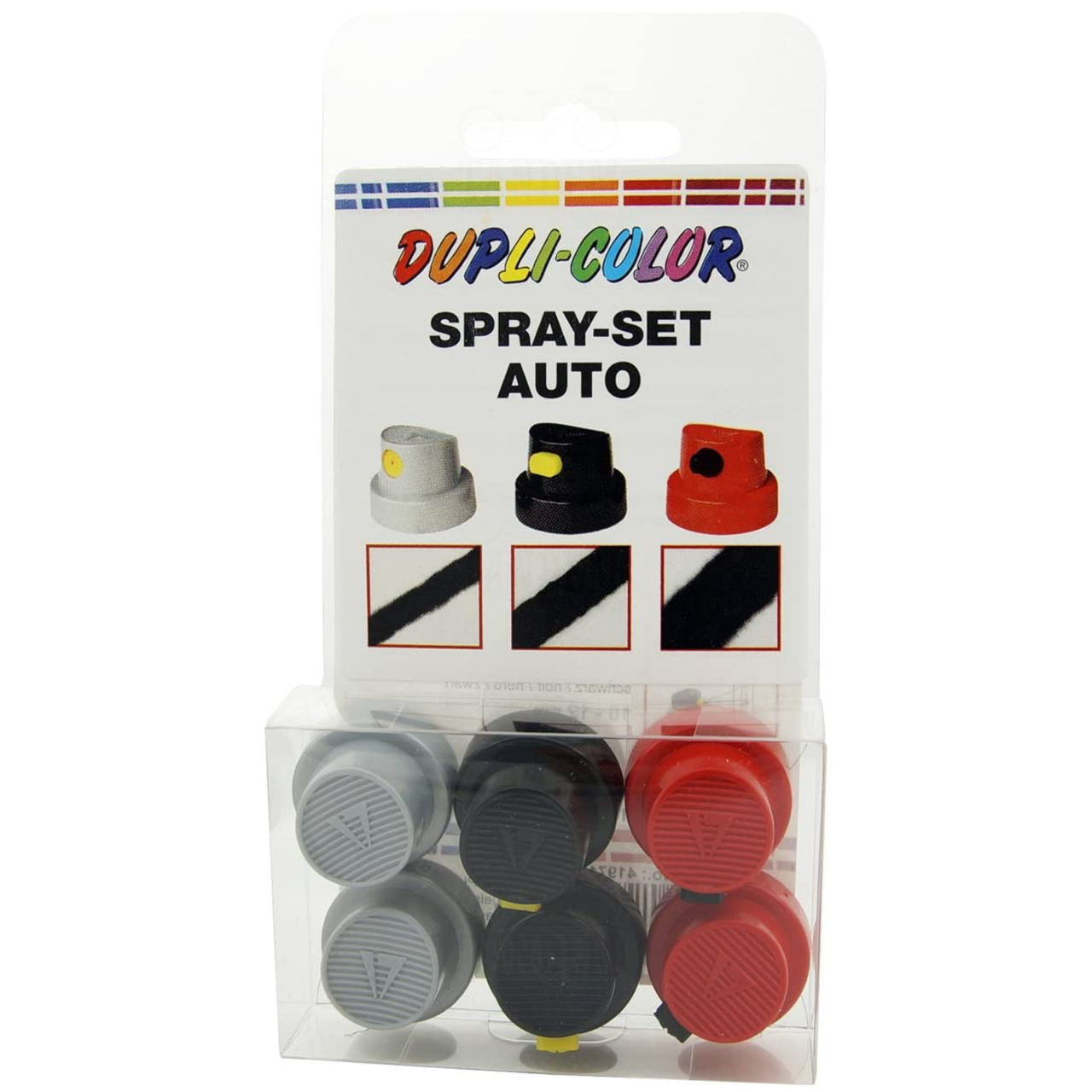 Набір ковпачків кепів Dupli Color Spray-Set Auto 6 шт.