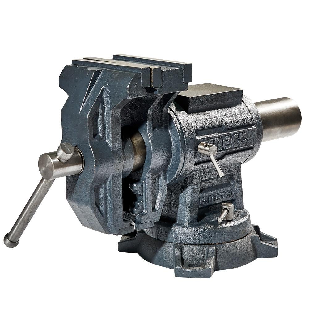 Тиски слесарные поворотные INGCO INDUSTRIAL 125 мм (30284672)