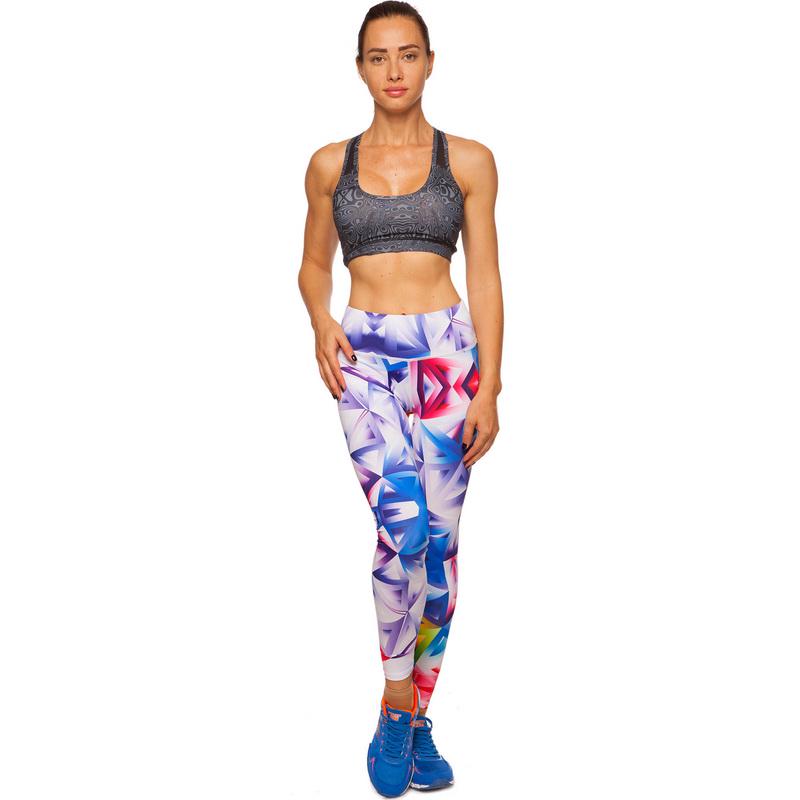 Лосини жіночі з принтом DOMINO YH72 L Білий/Синій/Червоний (YH72_L) - фото 5