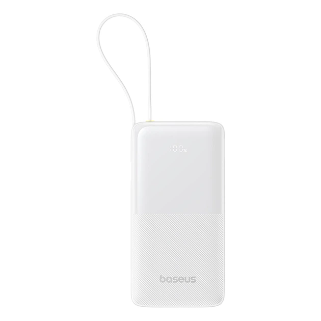 Повербанк Baseus Bipow 2 20000 mAh 20 W Moon White (KST-P10077101213-01)