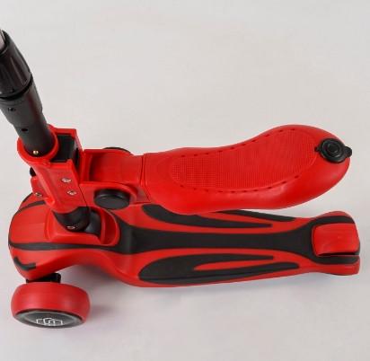 Самокат трехколесный с сиденьем ST-18003 Best Scooter Maxi складной алюминиевый руль 3 колеса PU - фото 5 Самокат трехколесный с сиденьем ST-18003 Best Scooter Maxi складной алюминиевый руль 3 колеса PU - фото 5