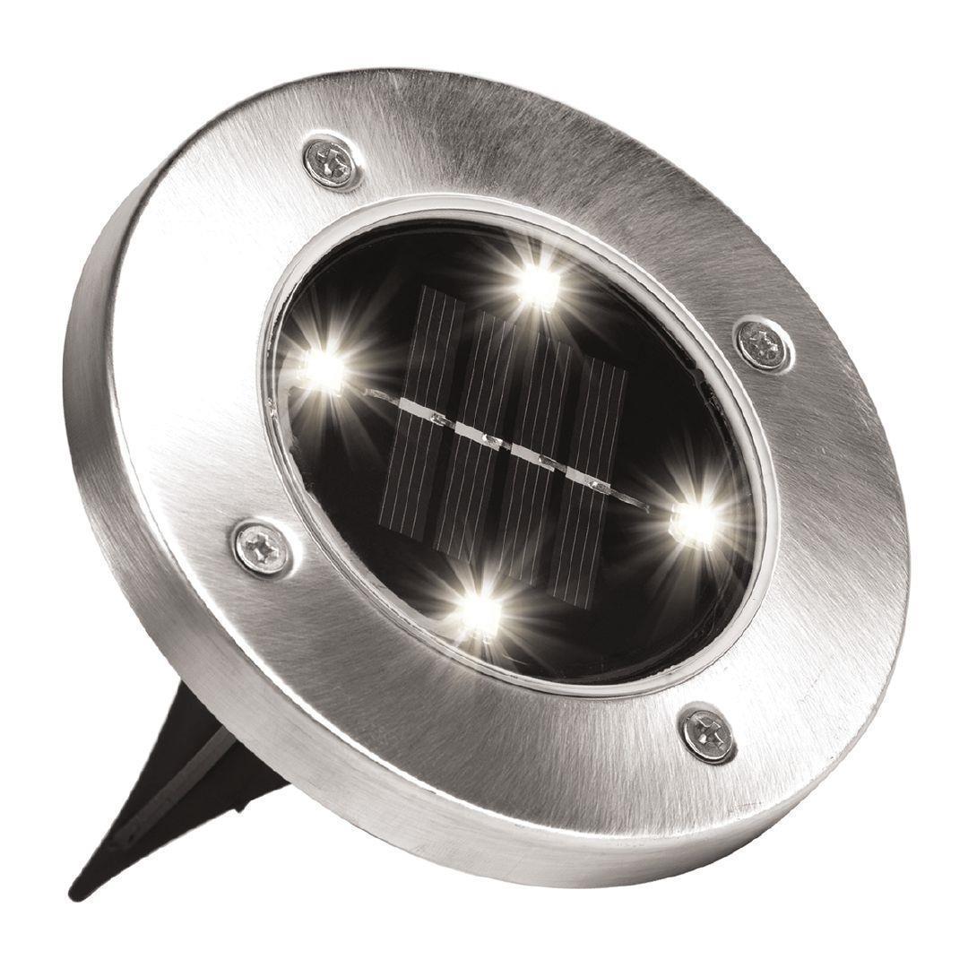 Светильник на солнечной батарее Rias Solar Disk Lights 5050 4 LED 5 W (4_905780056) - фото 1