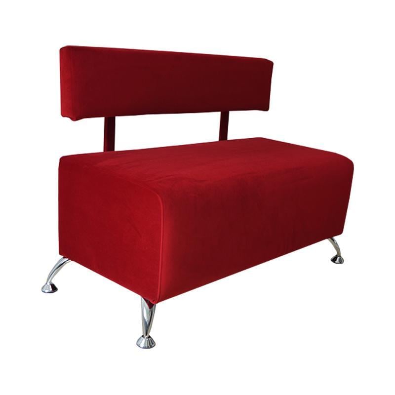 Диван офисный для зоны ожидания Басси Красный (10973к)